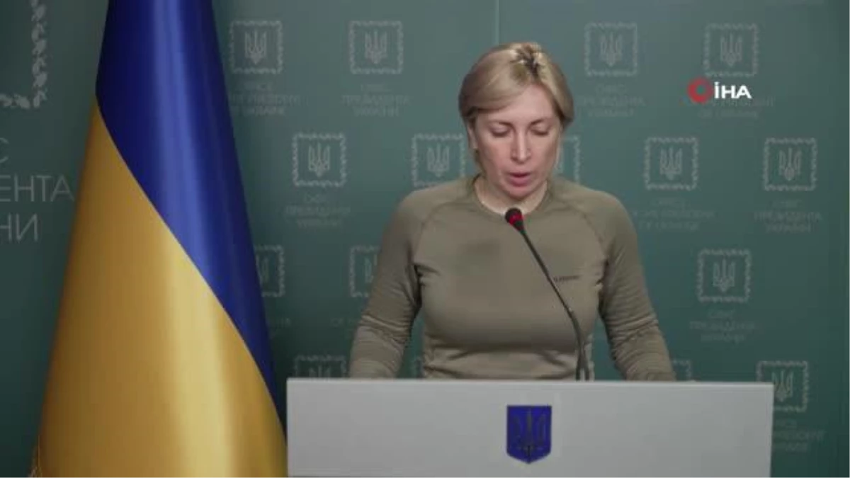 Ukrayna Başbakan Yardımcısı Vereşuk: "7 tahliye koridorundan 9 bin 145 kişiyi tahliye ettik"
