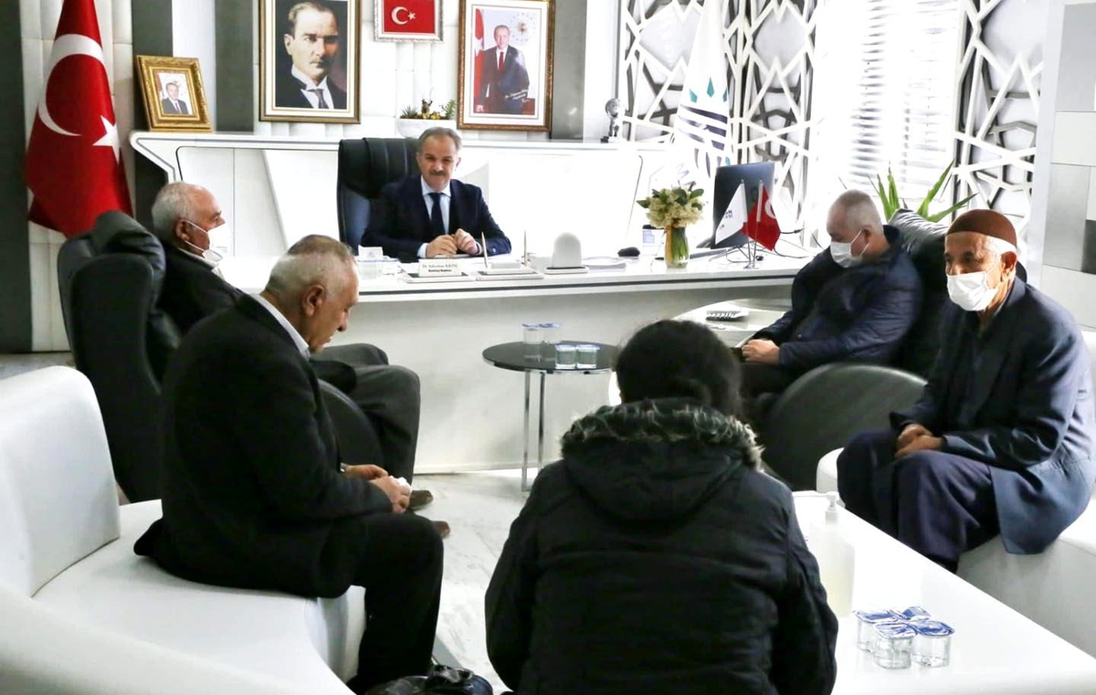 Başkan Kılınç, vatandaşlarla bir araya geldi