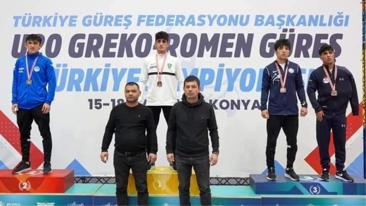 Büyükşehir Sporcuları Türkiye Güreş Şampiyonası\'ndan madalya ile döndü