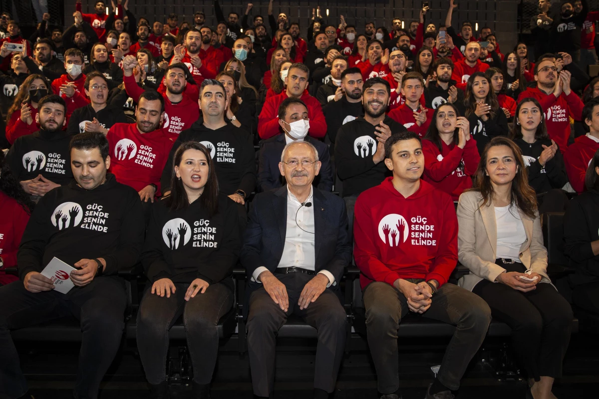 CHP Genel Başkanı Kılıçdaroğlu, Gençlik Kollarının yeni logosunun tanıtımında konuştu