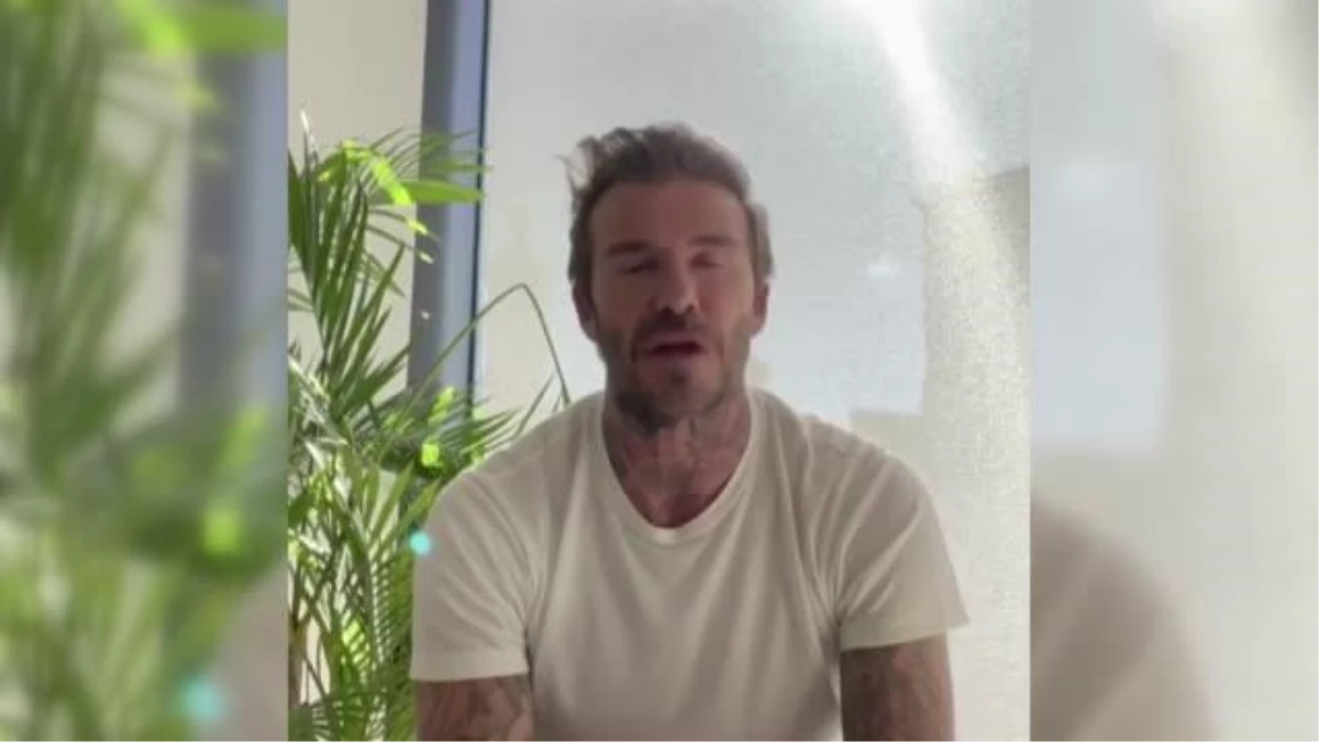 David Beckham, 71 milyondan fazla takipçisi olan Instagram hesabını Ukraynalı bir doktora verdi