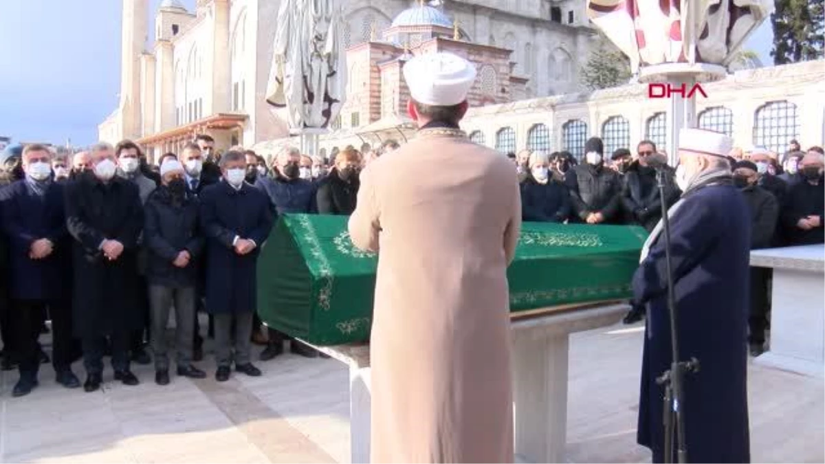 DAVUTOĞLU\'NUN DÜNÜRÜNÜN BABASI MEHMET LÜTFÜ YAPAR SON YOLCULUĞUNA UĞURLANDI