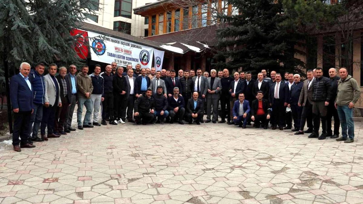 GMİS MTA-İŞ Şubesi taban eğitim semineri yapıldı
