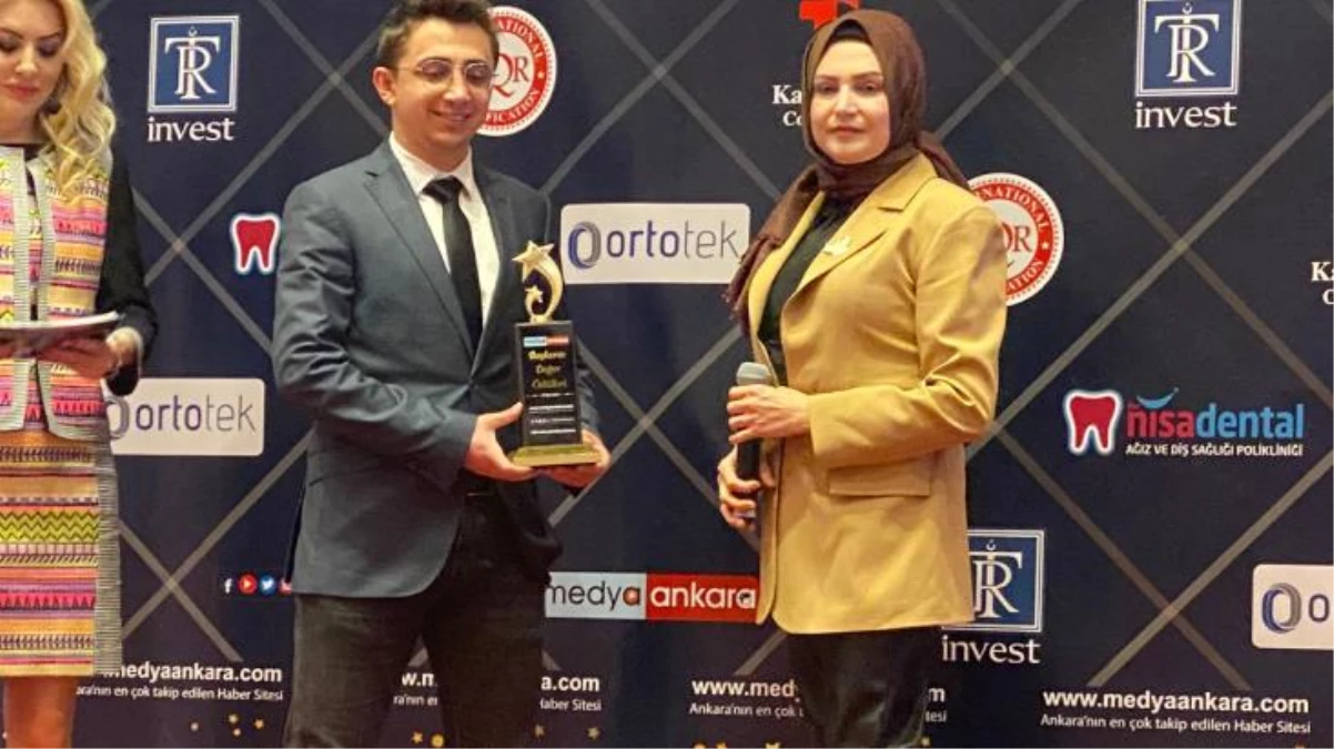 Merhum Batuhan Yaşar\'a Meslekte Vefa Ödülü verildi