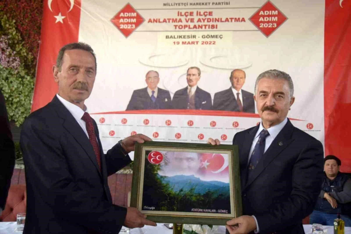 MHP\'li Büyükataman ve MYK üyeleri Gömeç\'te