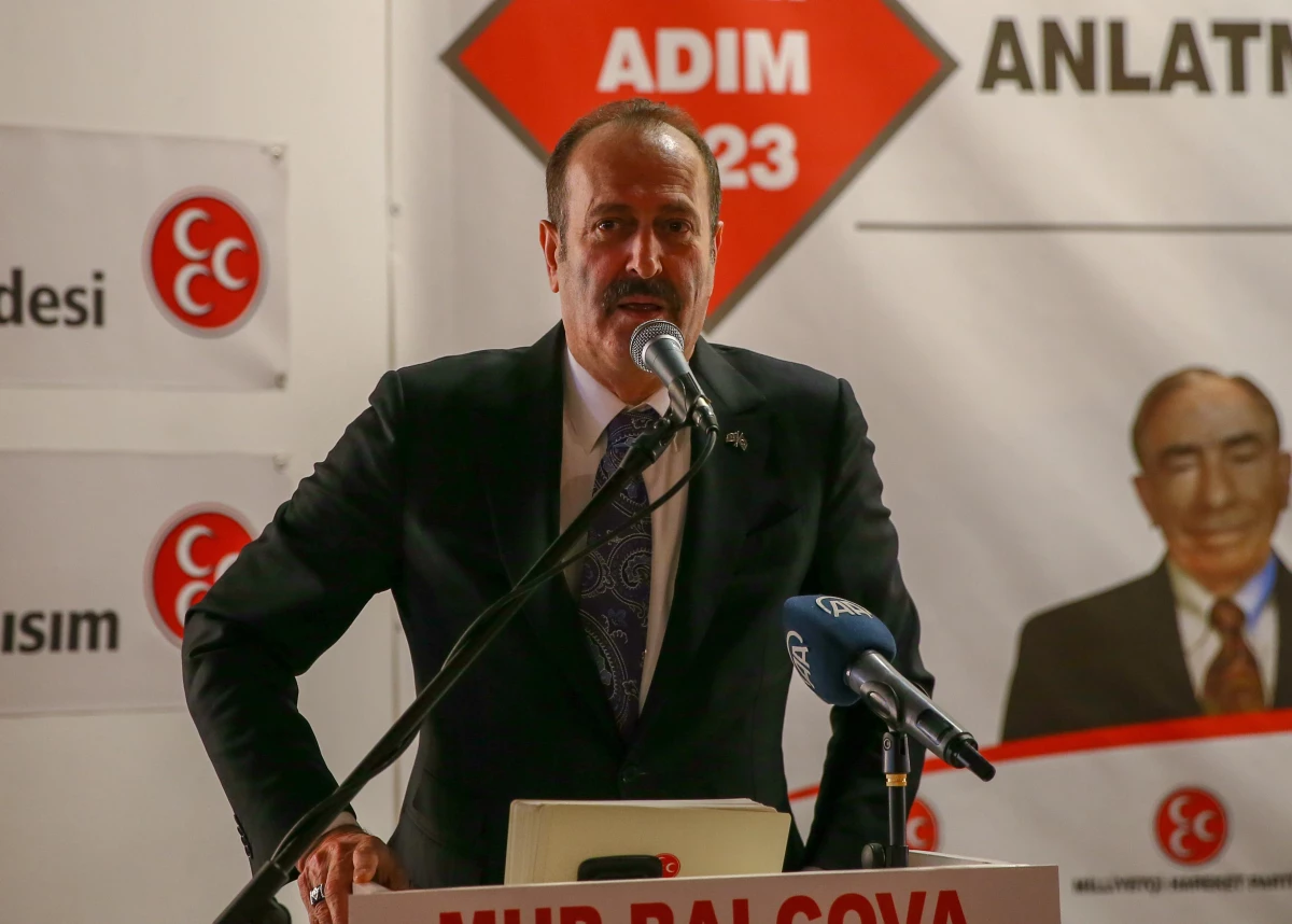 MHP\'li Osmanağaoğlu, "Adım Adım 2023" toplantısında konuştu
