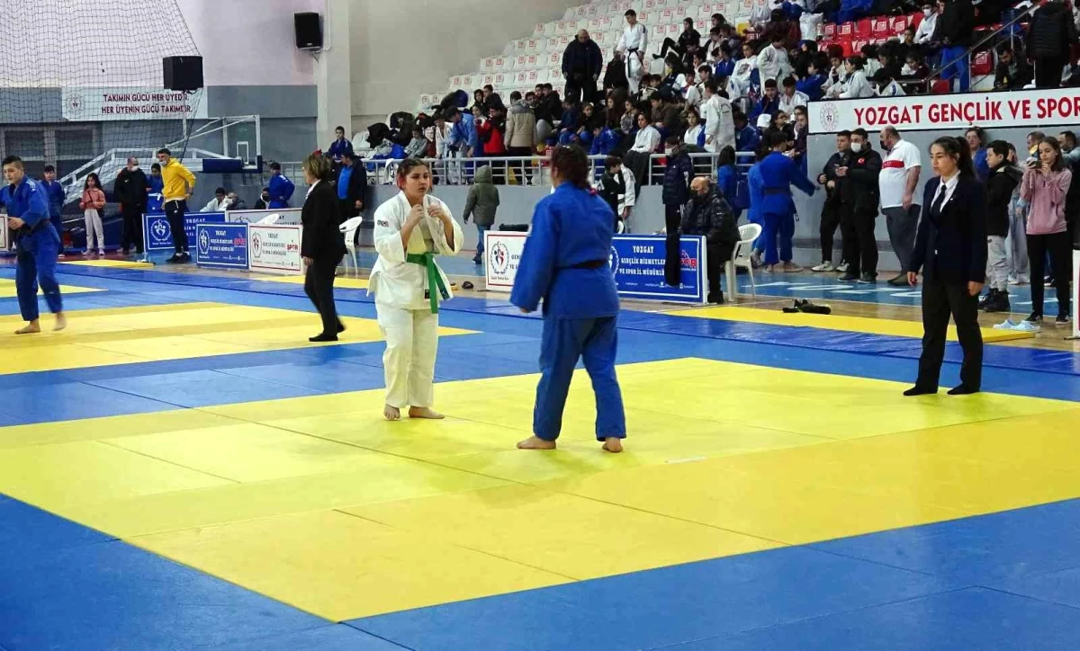 Okul Sporları Yıldızlar Judo Türkiye Şampiyonası Yozgat\'ta yapıldı