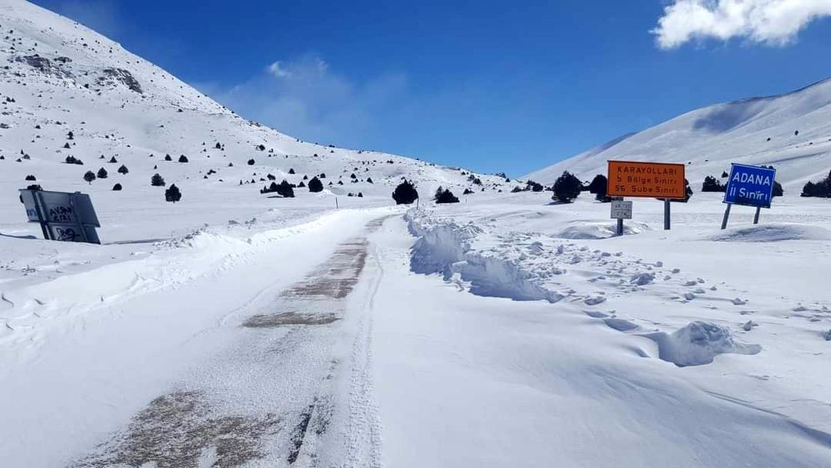 Tomarza Tufanbeyli yolu ulaşıma açıldı