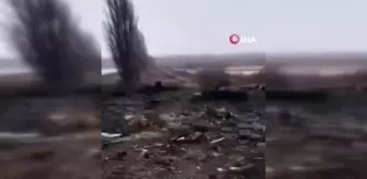 Ukrayna imha edilen Rus zırhlı araçlarının görüntülerini paylaştı
