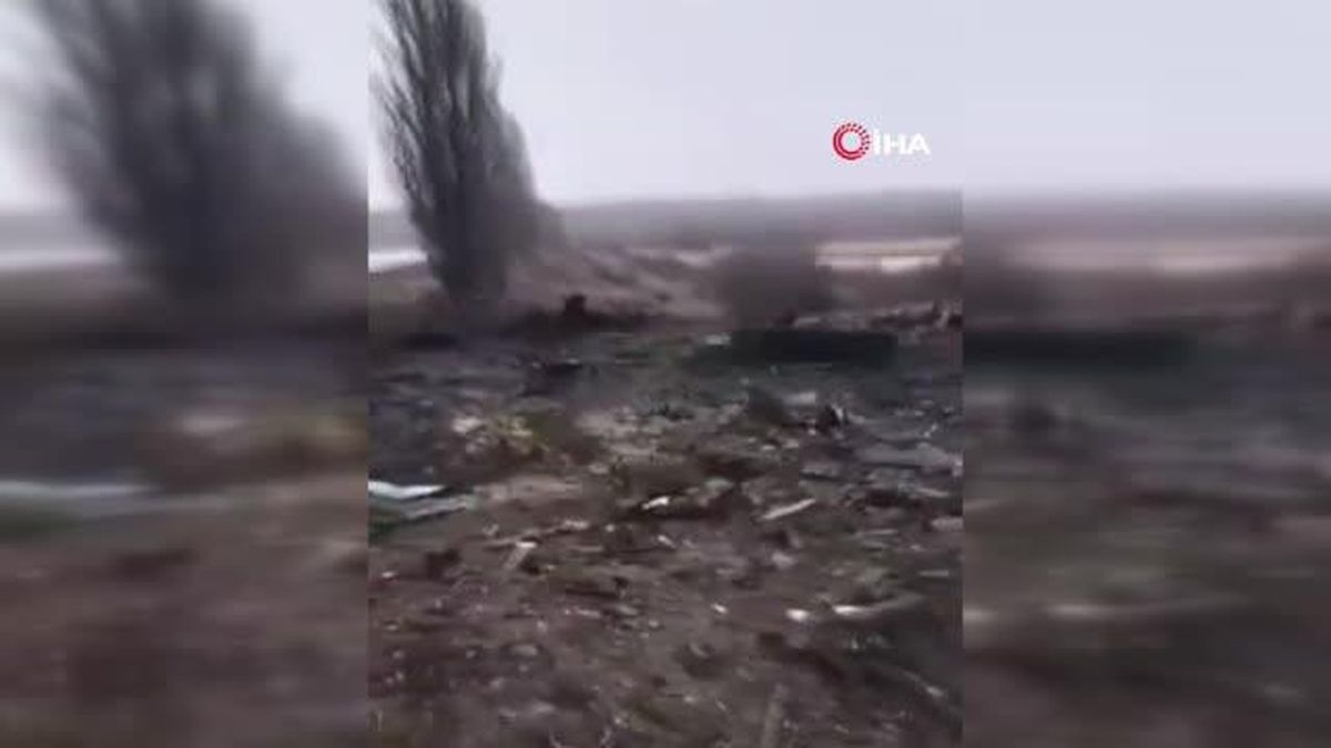 Ukrayna imha edilen Rus zırhlı araçlarının görüntülerini paylaştı