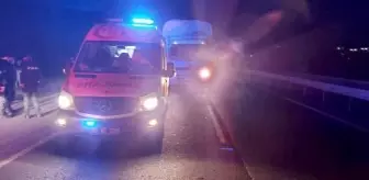 Yolun karşısına geçmek isterken taksi çarptı, hastanede öldü