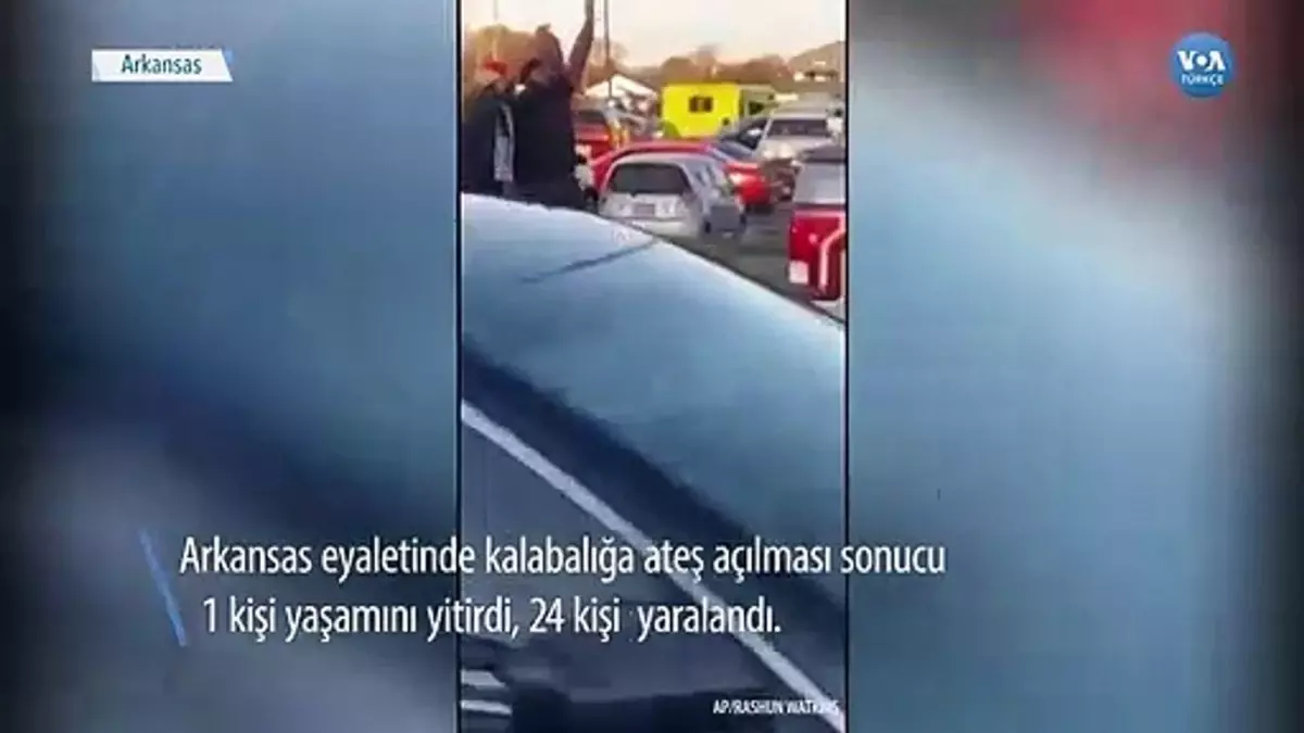 Arkansas\'ta Kalabalığa Ateş Açıldı: 1 Ölü 24 Yaralı