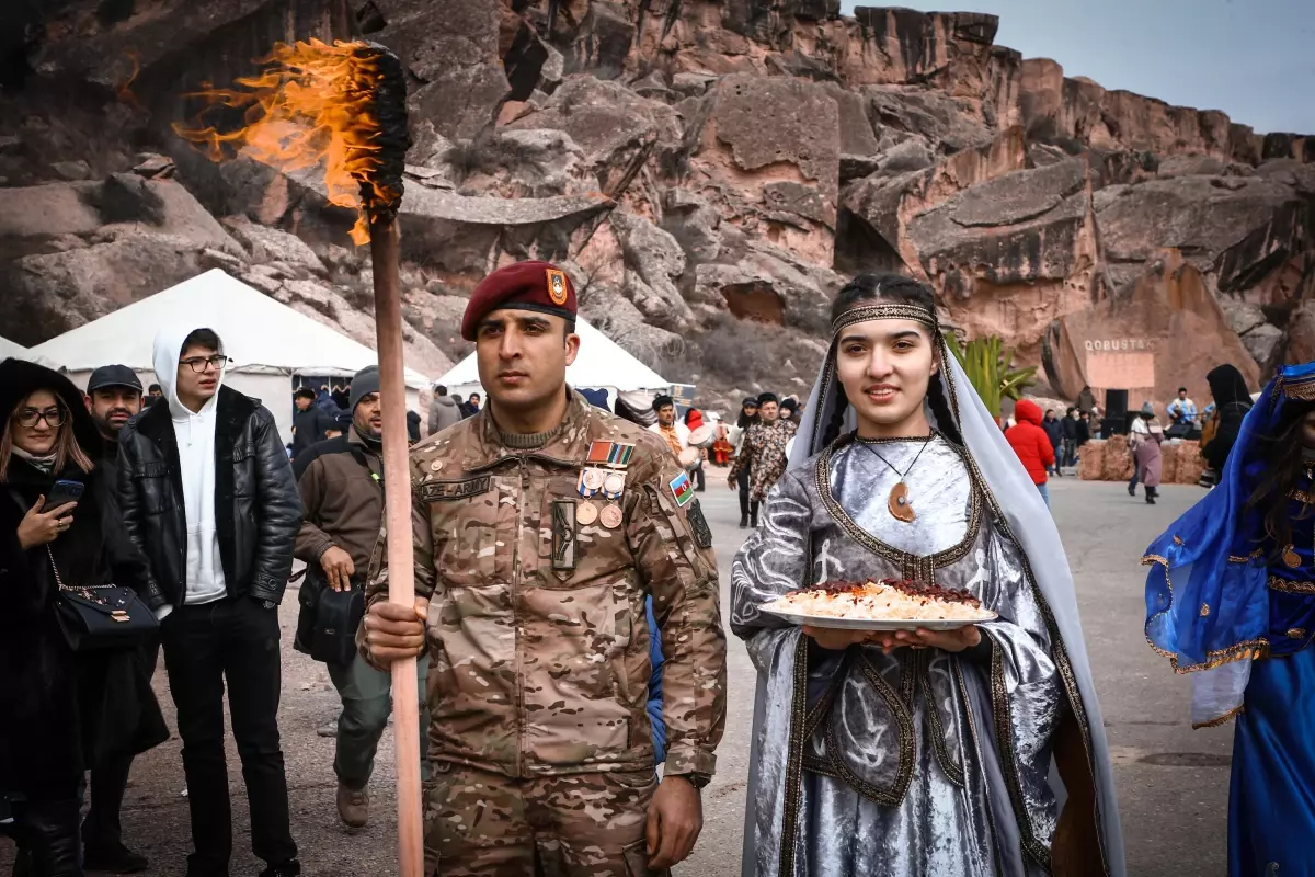 Azerbaycan'da Nevruz kutlanıyor