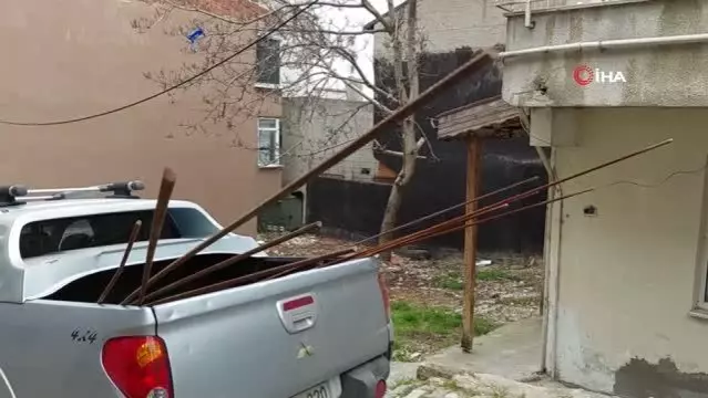 Hırsızları polis gibi kovaladı: Köşeye sıkışan hırsızlar, çareyi çaldıkları malı bırakmakta buldu