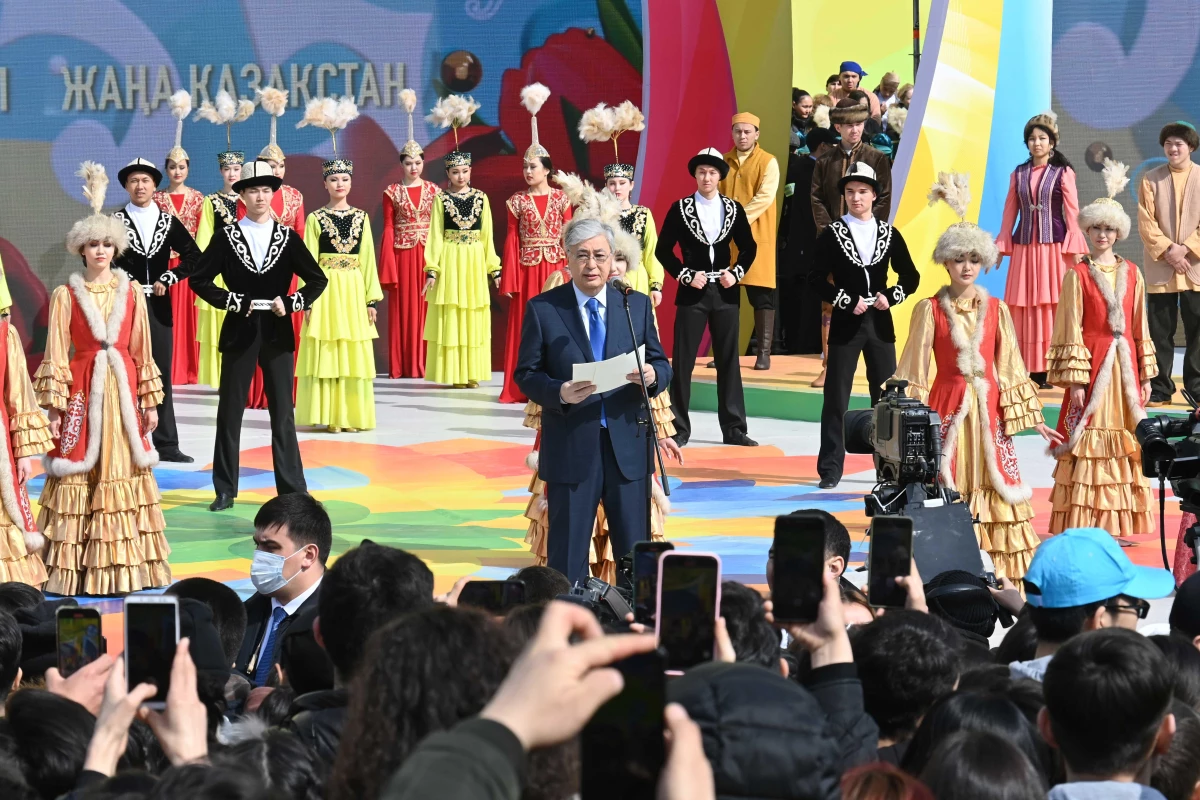 Son dakika! Kazakistan\'ın Almatı şehrinde nevruz coşkusu yaşanıyor