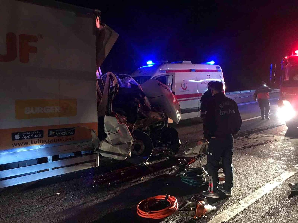 Manisa\'da trafik kazası: 1 ölü