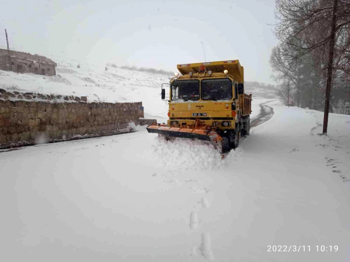 Nevşehir\'de kapalı yol yok