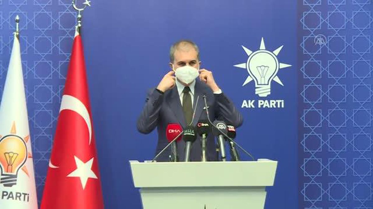 Ömer Çelik: 'Hukuktan bahsedipde arkasından birçok hukuksuz eylemleri arka arkaya sıralamak malesef bir adet haline geldi'