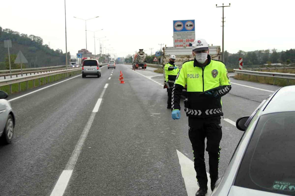 Ordu\'da trafikte hataya yer yok