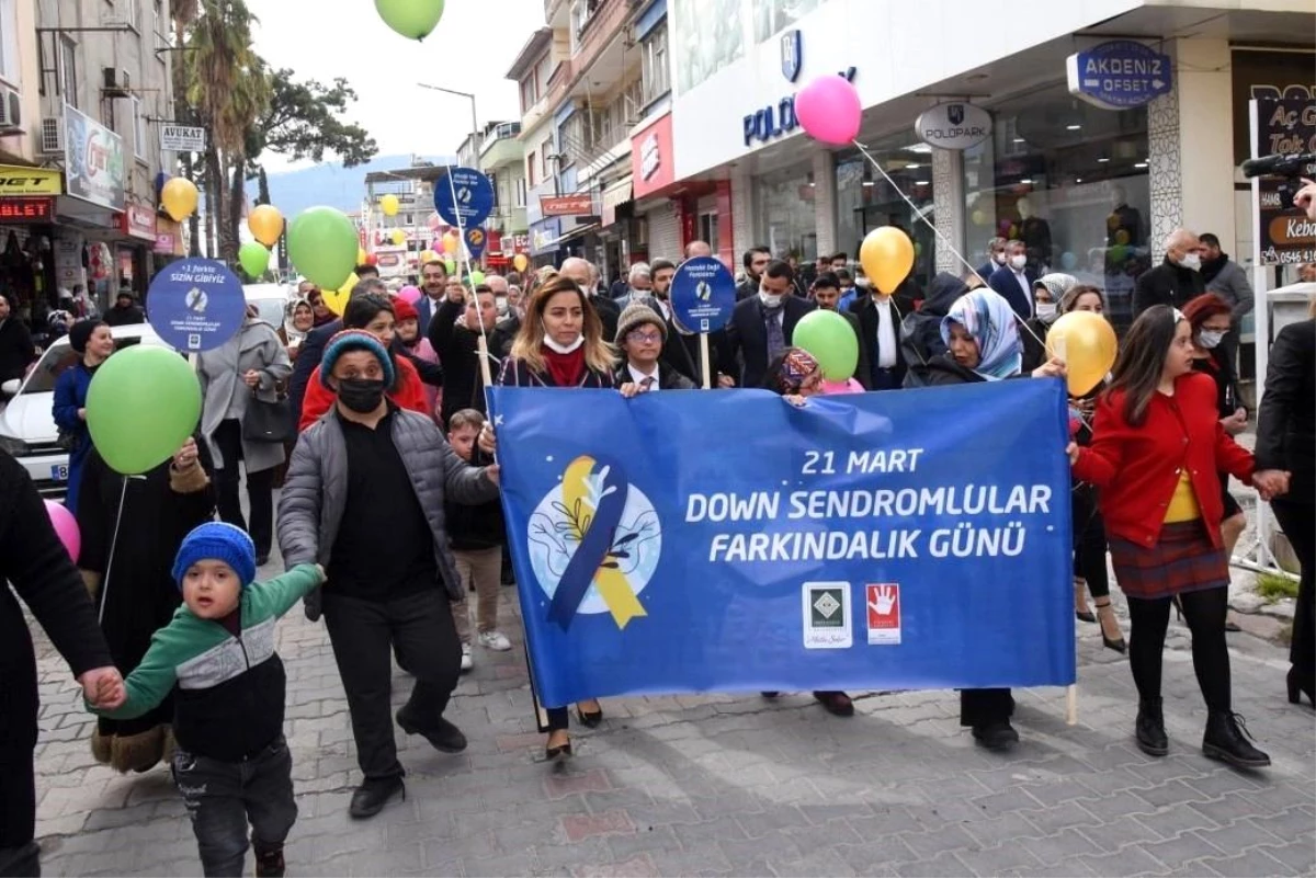 Osmaniye\'de "Down Sendromlular Günü" farkındalık yürüyüşü
