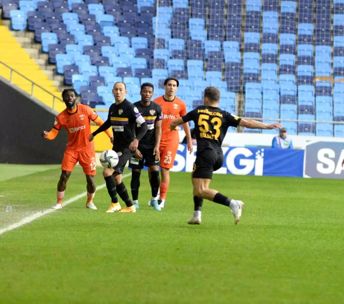 Spor Toto 1. Lig: Adanaspor: 1 - Eyüpspor: 1