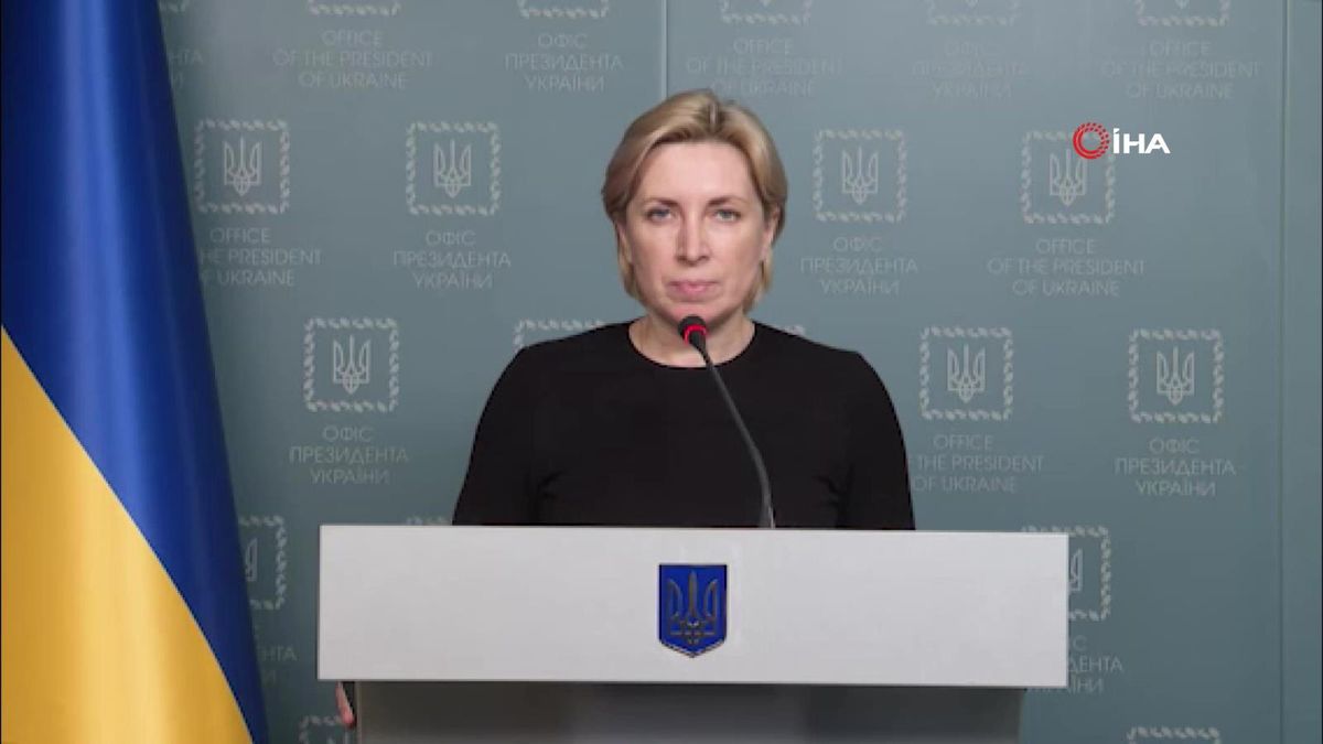 Son dakika... Ukrayna Başbakan Yardımcısı Vereşuk: "Bugün 7 insani koridordan 4\'ü çalıştı"