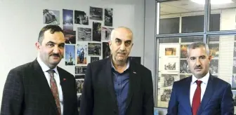 Yeşilyurt Belediye Başkanı Çınar, İhlas Medya'yı ziyaret etti