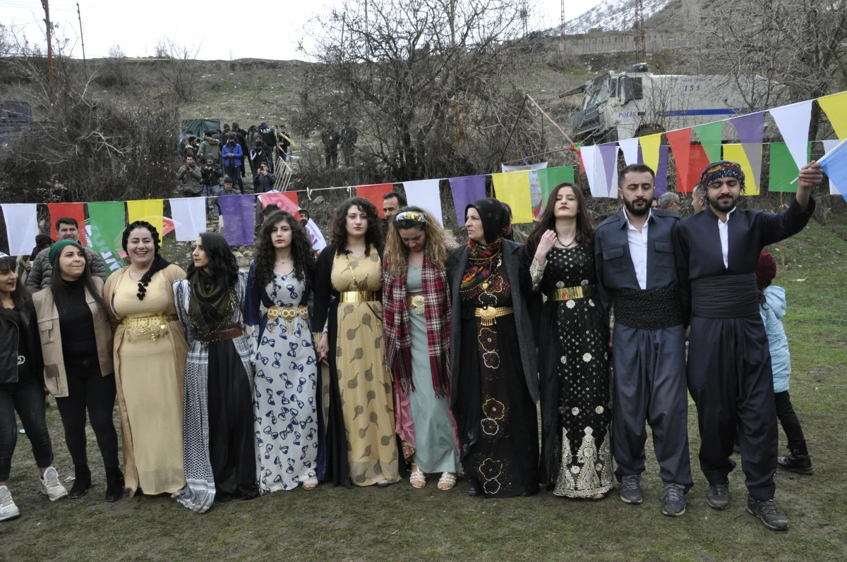 Yüksekova ve Çukurca\'da nevruz kutlaması