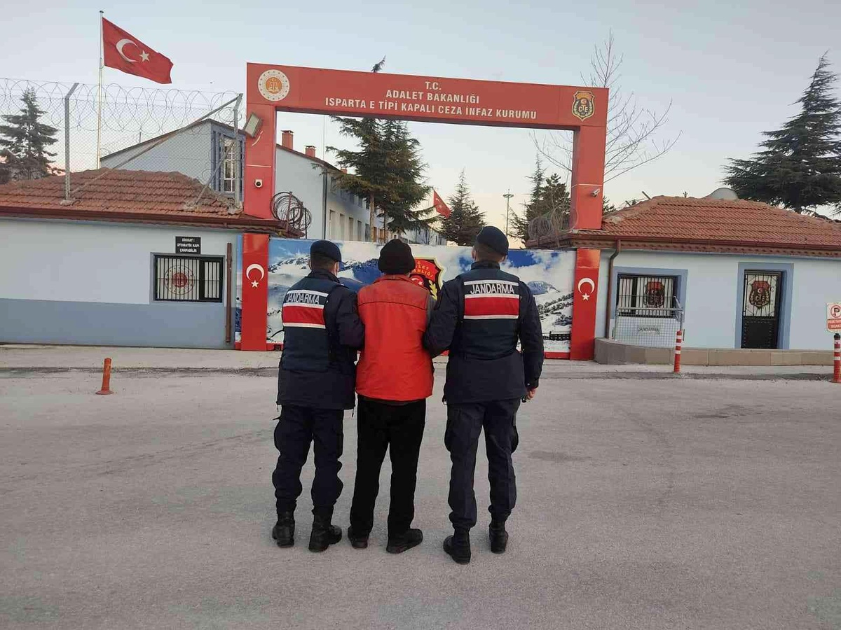 Isparta\'da aranan hükümlü yakalandı