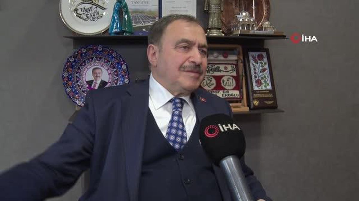 AK Parti Afyonkarahisar milletvekili Veysel Eroğlu: '22 kilometrelik mesire alanı yaptık. O dönemde beri Edirne'de taşkın olmadı'