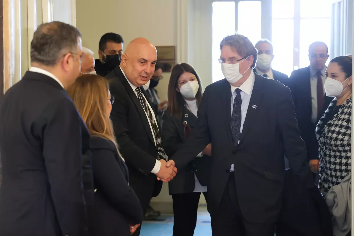 CHP Grup Başkanvekili Özkoç, AKPM Denetim Komisyonu Eş Raportörlerini kabul etti