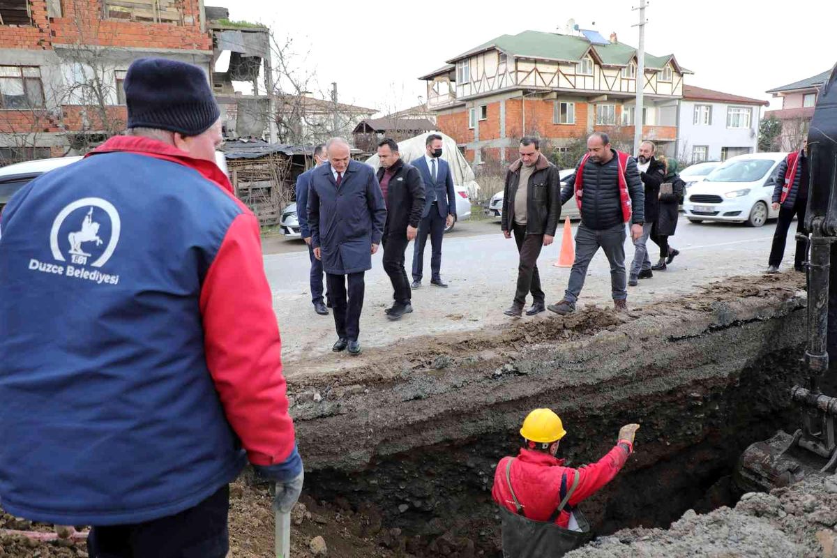 Düzce\'nin su sorununu çözüyoruz