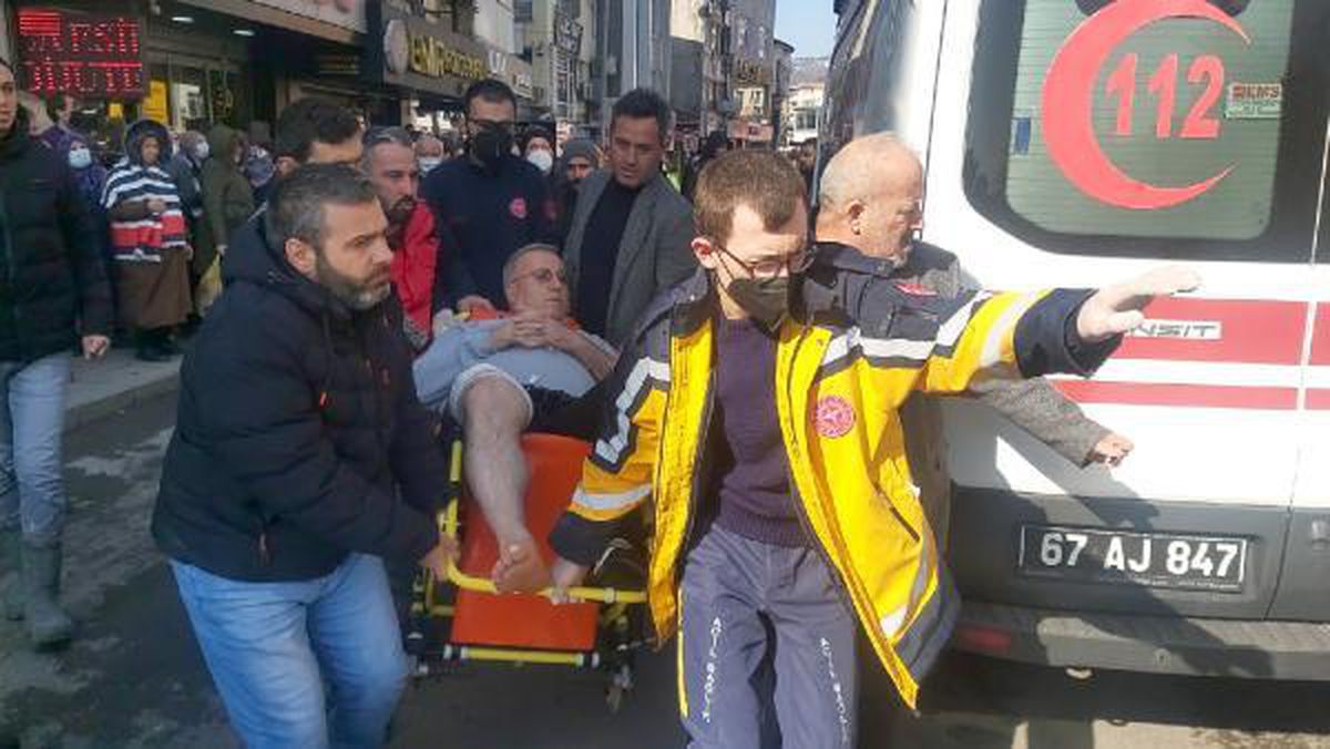 ESNAF KOOPERATİFİ BAŞKANI MAKAMINDA BACAĞINDAN VURULDU--