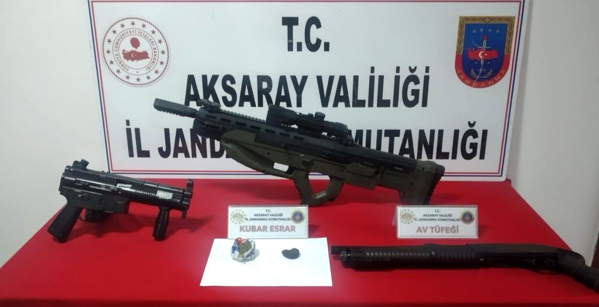 Ev değil cephanelik çıktı