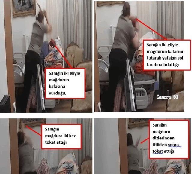 Eve yerleştirilen gizli kamera ortaya çıkardı! Bakıcıdan 80 yaşındaki kadına akılalmaz işkence