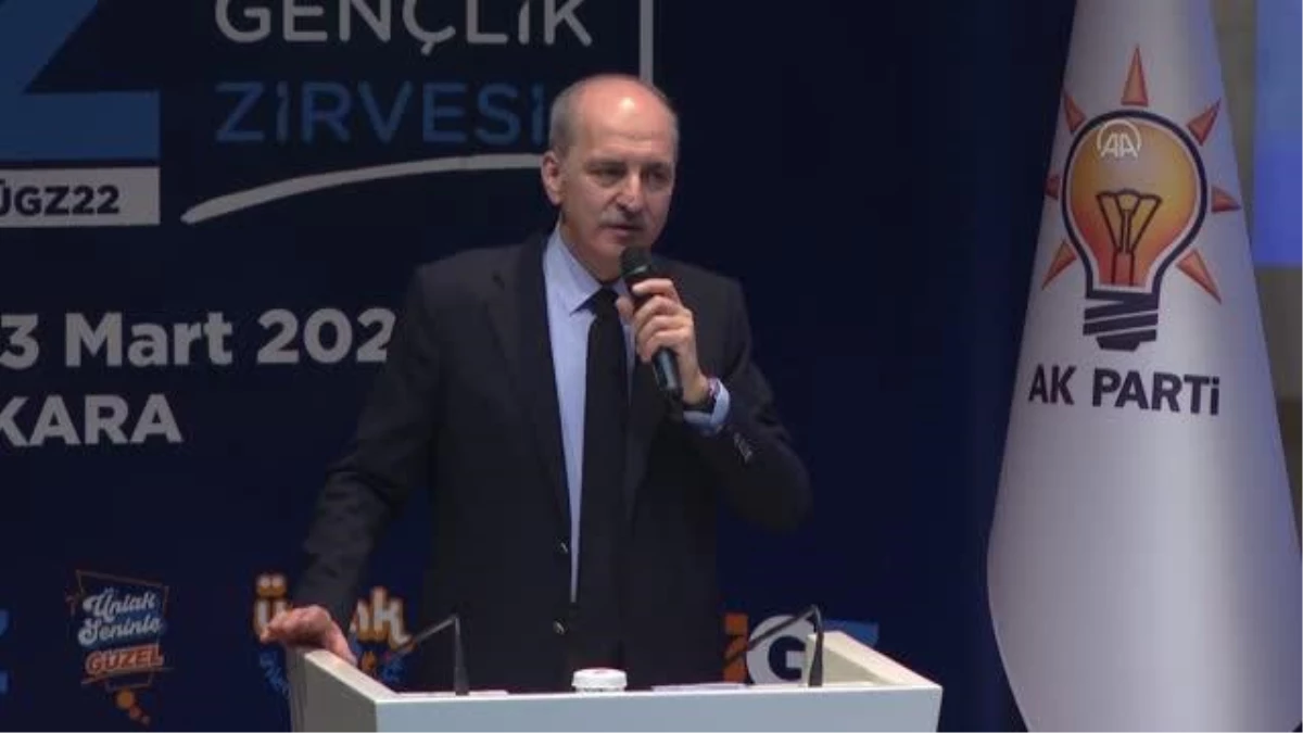 AK Parti Genel Başkanvekili Kurtulmuş, ÜniAK Gençlik Zirvesi\'nde konuştu Açıklaması