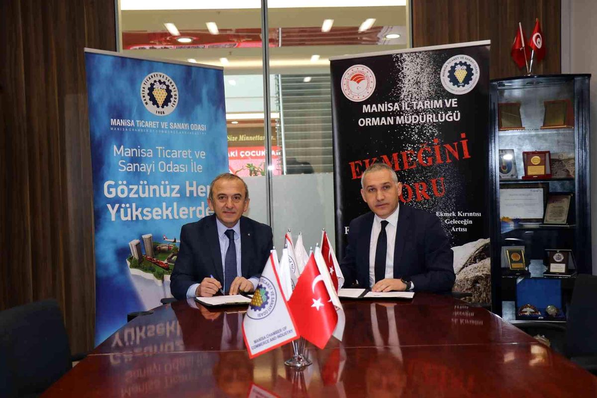 Manisa'da 'Ekmeğini koru' projesi imzalanan protokolle başladı