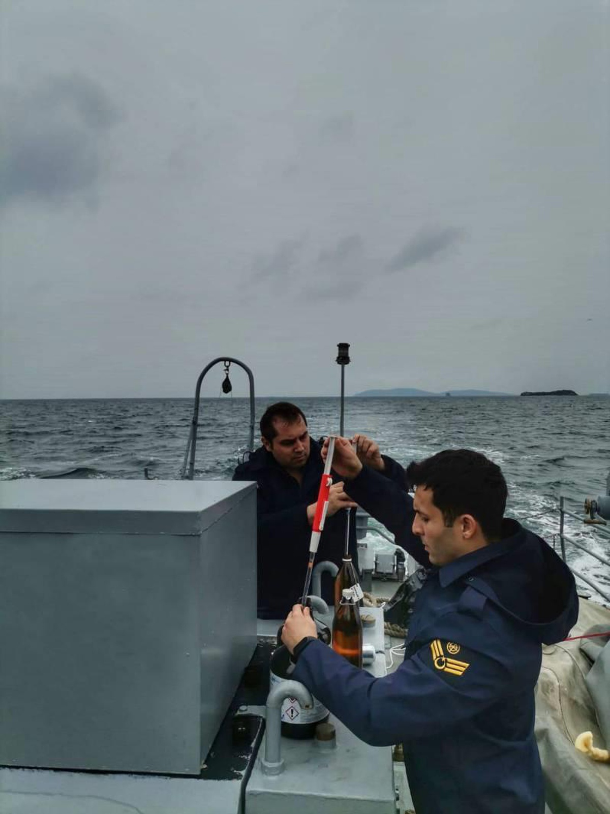 Milli Savunma Bakanlığı Muğla, İzmir ve Balıkesir\'de deniz sularının kirliliğini ölçtü