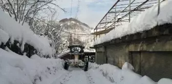 Samsun'un 4 ilçesinde okullara 'kar' tatili