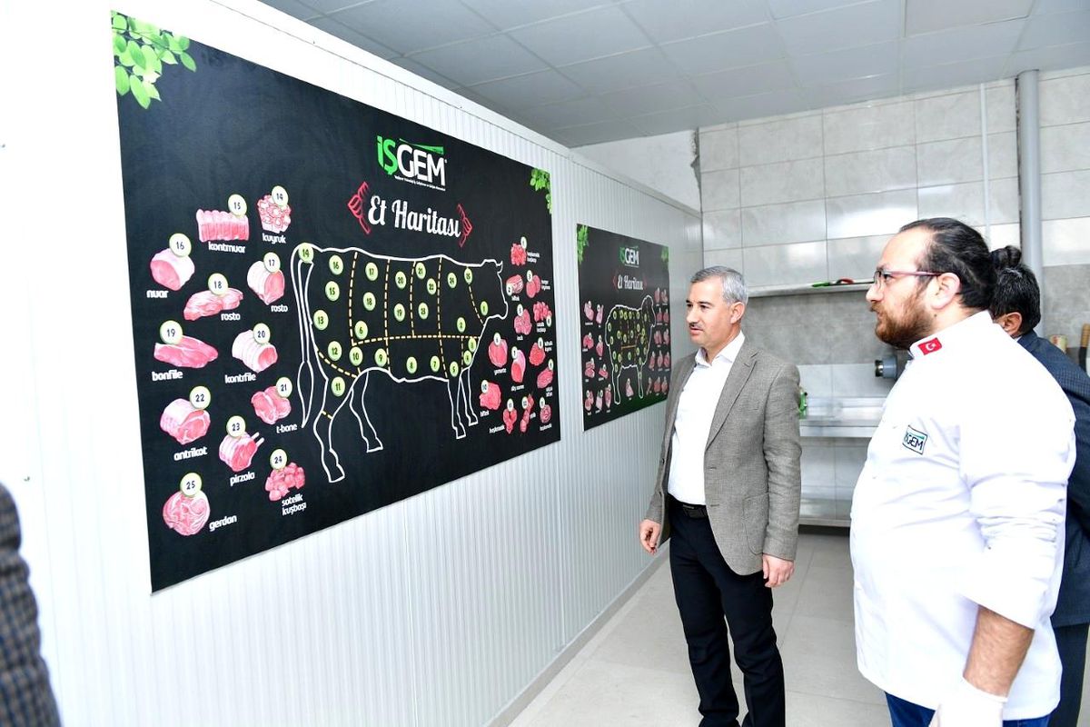 Yesilyurt'ta 'et entegre tesisi' hizmete girdi