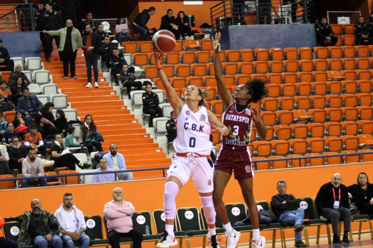 Bitçi Kadınlar Türkiye Kupası: Çukurova Basketbol Mersin Yenişehir Belediyesi: 81 Hatayspor: 58