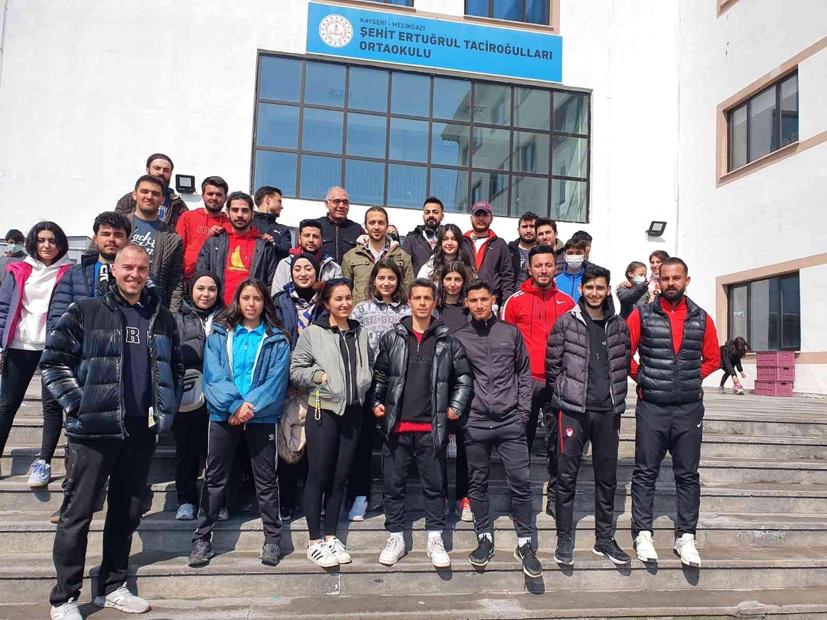 ERÜ Spor Bilimlerinden "Spor ile Hayatı Değiştir" etkinliği