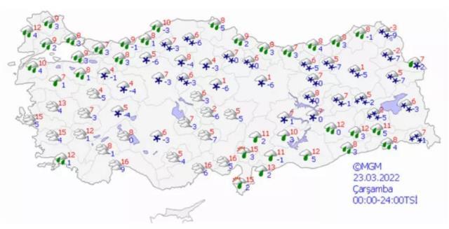 Meteoroloji hava tahmin raporunu yayımladı! Hafta sonu havalar ısınıyor