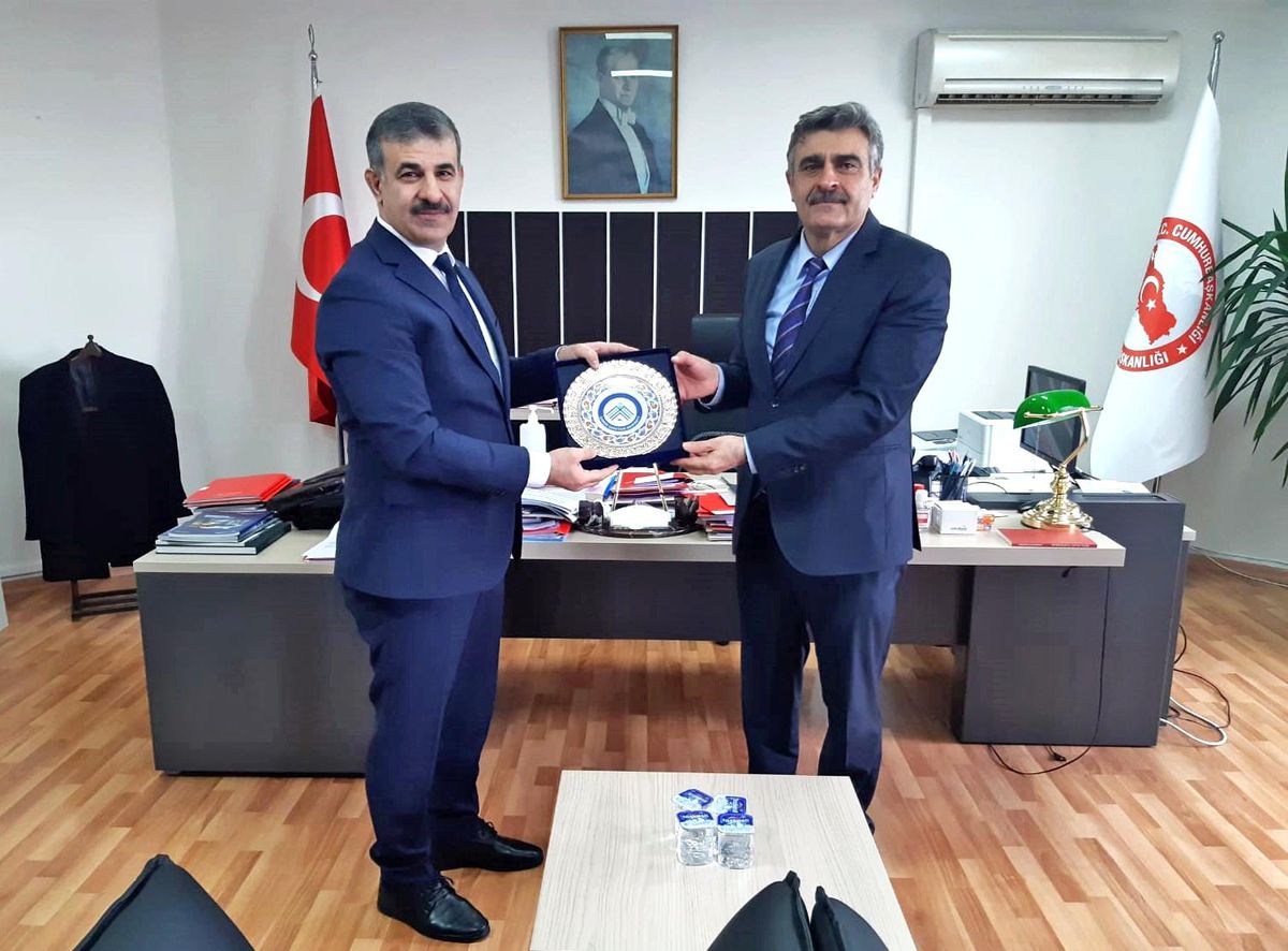 Rektör Çiftçi\'nin Ankara temaslarındaki son durağı Strateji Bütçe Başkanlığı oldu