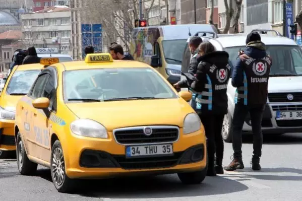 Şişli'de taksi denetimi