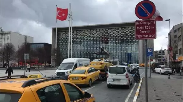 Şişli'de taksi denetimi