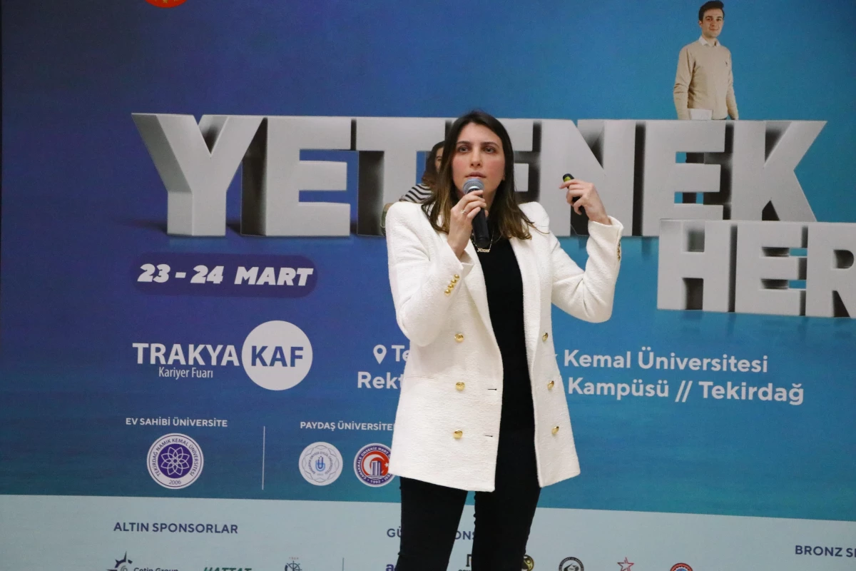 T3 Vakfından İrem Bayraktar, gençlere milli teknoloji hamlesini anlattı