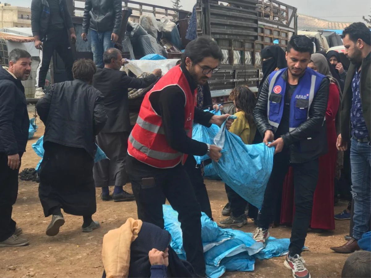 Bilecikli hayırseverlerin yardımları Suriye\'deki kamplara ulaştırıldı