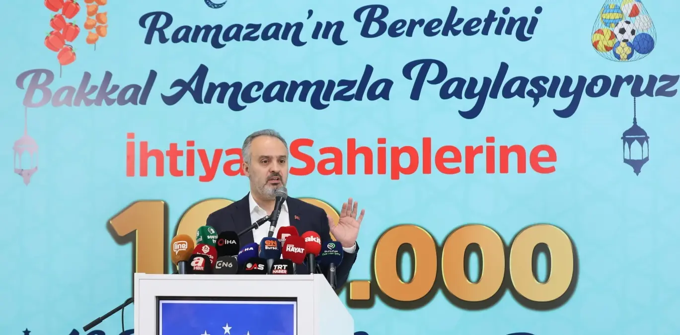 Bursa Büyükşehir Belediyesi\'nin projesi, mahalle bakkallarına bu Ramazan\'da da nefes aldıracak