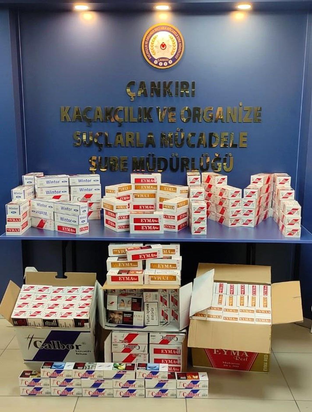 Çankırı\'da 52 bin kaçak makaron ele geçirildi